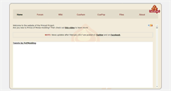 Desktop Screenshot of princed.org